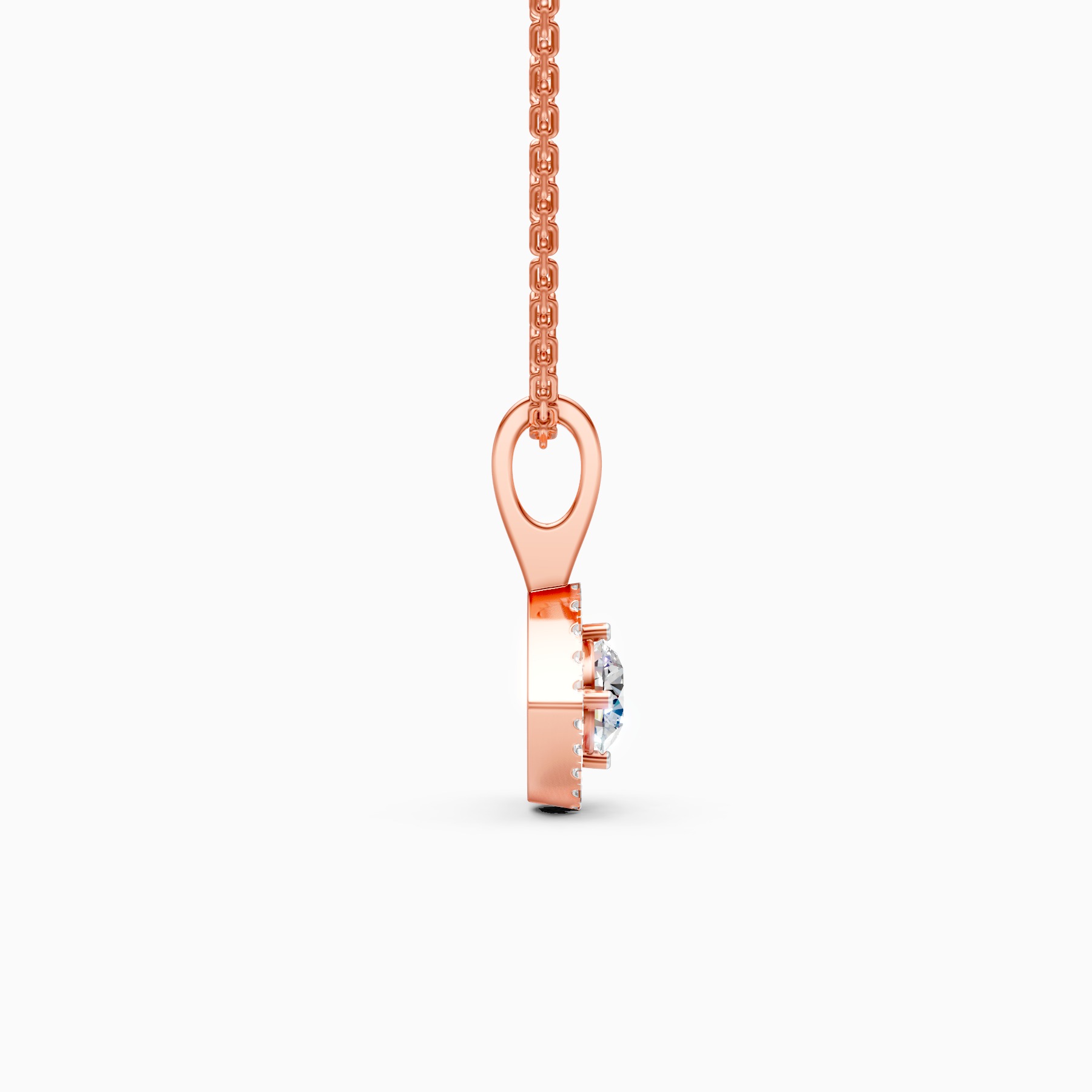 Twinkle Eye Lab Grown Diamond Pendant